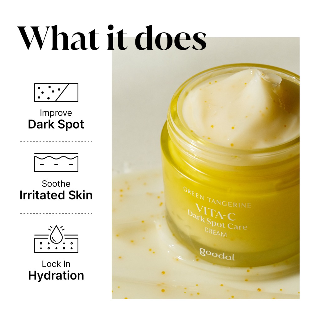 Kem Dưỡng Goodal Green Tangerine Vita C Dark Spot Care Cream Làm Sáng Da