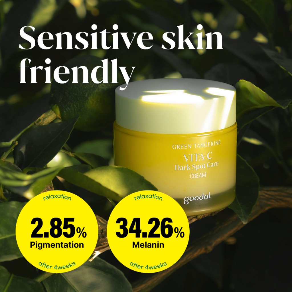 Kem Dưỡng Goodal Green Tangerine Vita C Dark Spot Care Cream Làm Sáng Da