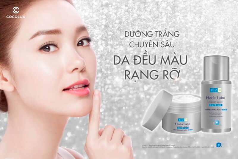 Kem Dưỡng Hada Labo Perfect White Cream Dưỡng Sáng Da Toàn Diện 50g