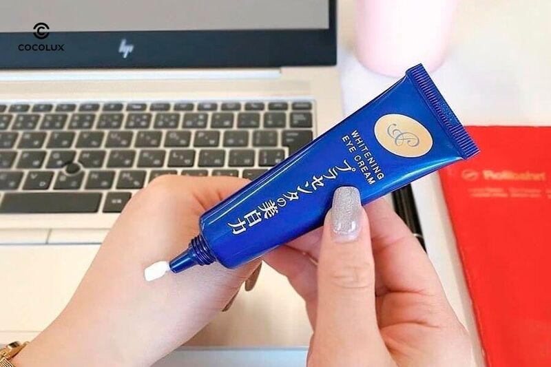 Thiết kế bao bì của Kem Dưỡng Meishoku Whitening Eye Cream Giảm Thâm, Nhăn Mắt 