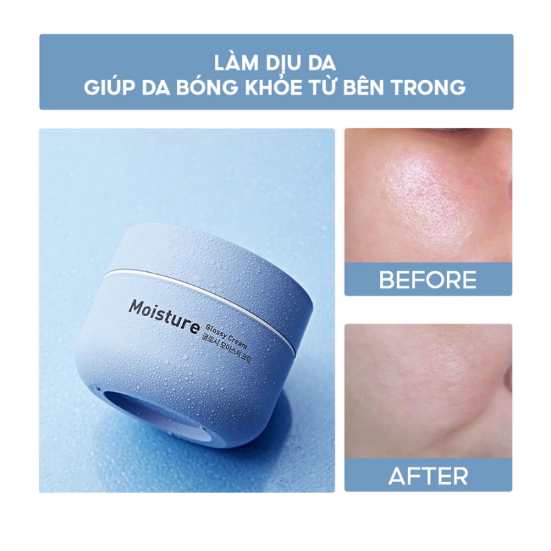 Kem Dưỡng Milk Touch Glossy Moisture Cream 50ml