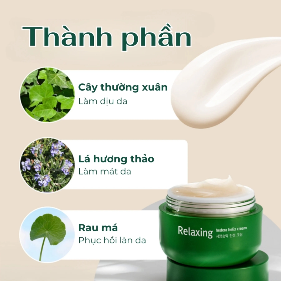 Kem Dưỡng Milk Touch Hedera Helix Relaxing 30ml