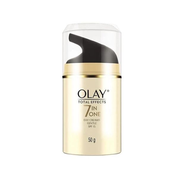 Kem Dưỡng Olay Total Effects Dịu Nhẹ Ngừa Lão Hóa Ban Ngày Total Effects 7 in One Day Cream Gentle SPF 15 50g