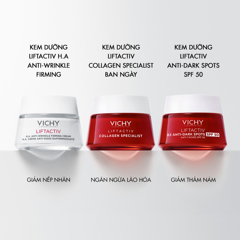 Kem Dưỡng Vichy Liftactiv Collagen Specialist Cải Thiện Lão Hóa