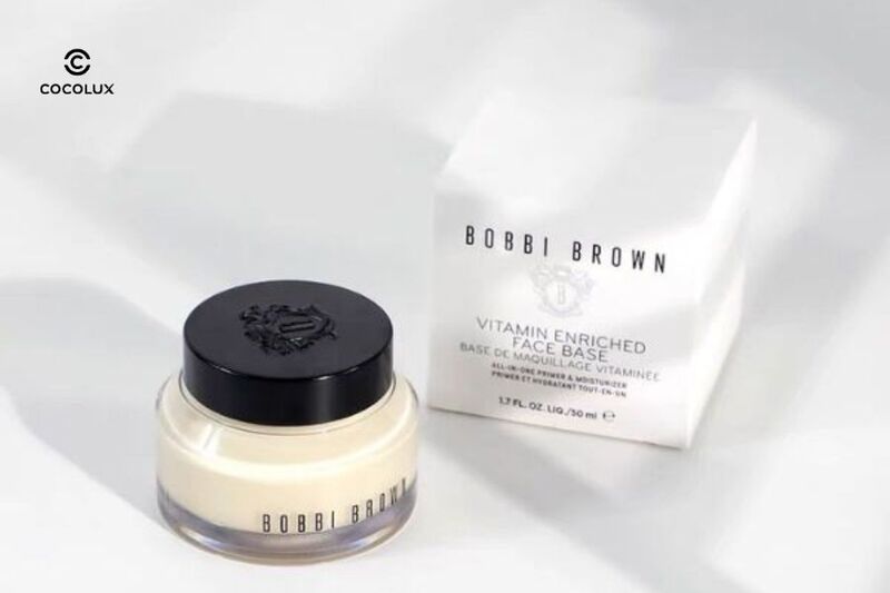 Thiết kế bao bì của Kem Lót Dưỡng Ẩm Bobbi Brown Vitamin Enriched Face Base 50ml 