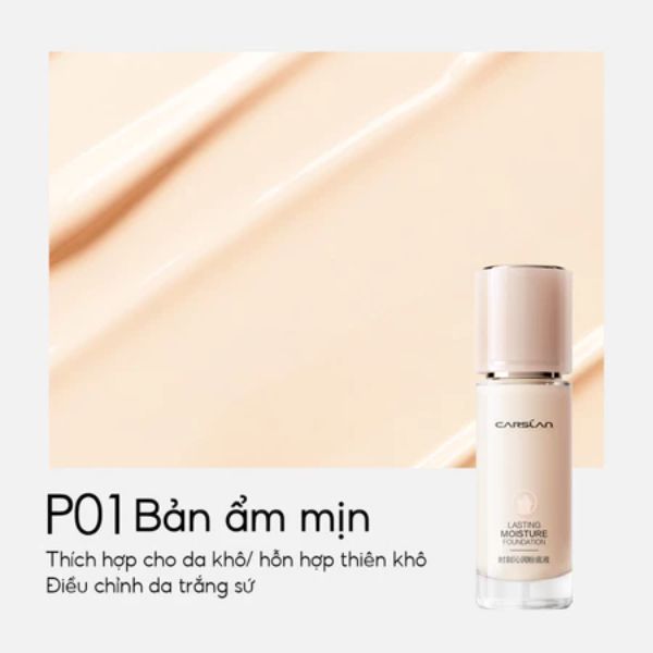 Kem Nền Carslan Lasting Moisture Foundation P01