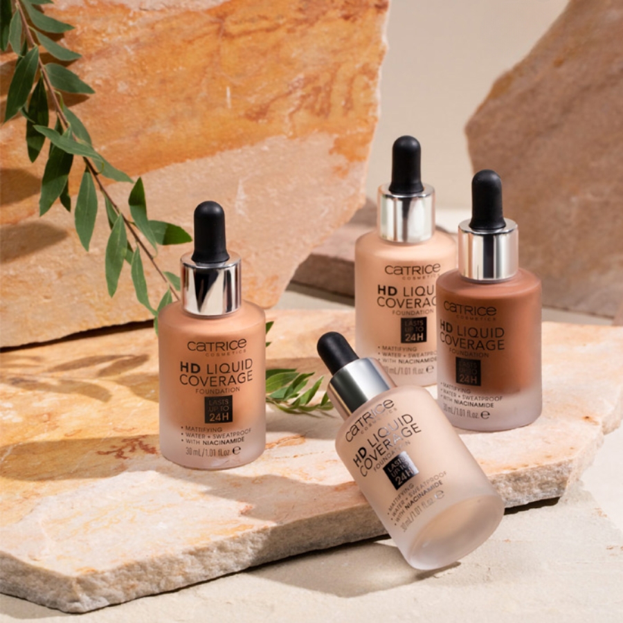 Kem Nền Catrice HD Liquid Coverage Foundation 10 30ml