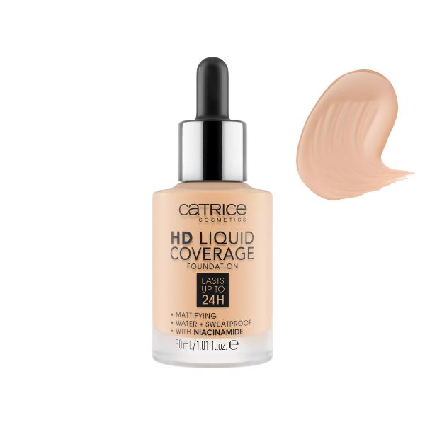 Kem Nền Catrice HD Liquid Coverage Foundation 30ml - Màu: 005