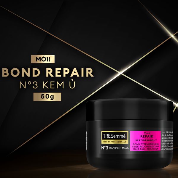 Kem Ủ Tóc Ngăn Gãy Rụng Tresemmé Bond Repair Treatment Mask 50g