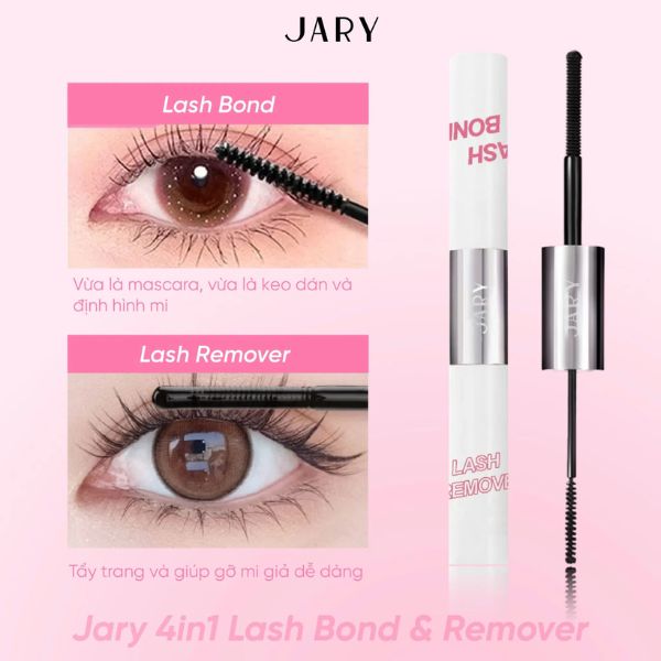 Keo Dán Jary Mi 2 Đầu 4 Trong 1 Lash Bond & Remover