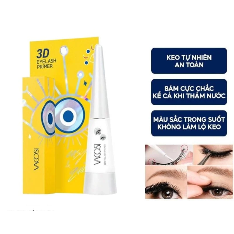 Keo Dán Mi Vacosi (Vacosi Eyelash Primer) - VM32 (Mã Mới)