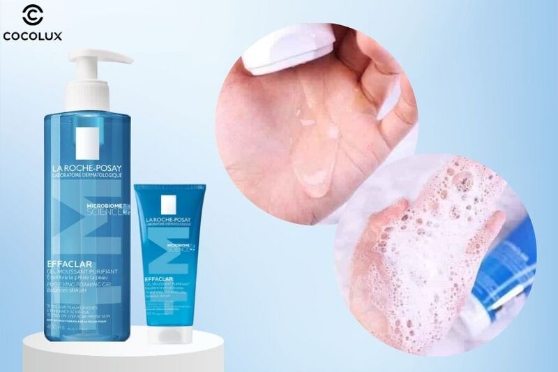 Kết cấu của Gel rửa mặt La Roche-Posay Effaclar Moussant Purifiant