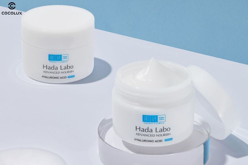 Kết cấu của kem dưỡng Hada Labo Advanced Nourish cấp ẩm tối đa