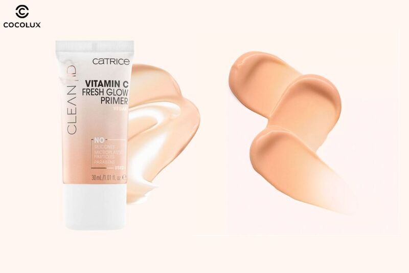 Kết cấu của kem lót Catrice Primer 30ml - ID Vitamin C