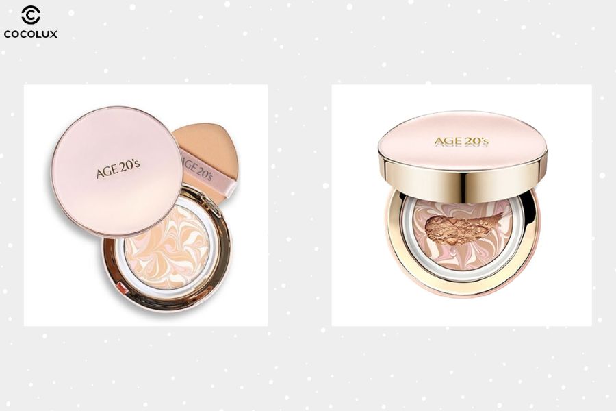 Kết cấu của phấn tươi Age20's