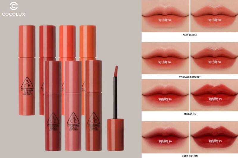 Kết cấu của son kem 3CE Glaze Lip Tint 