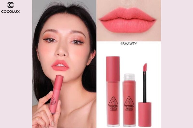 Son Kem 3CE Soft Lip Lacquer Shawty