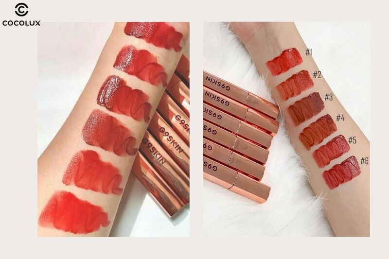 Kết cấu của son kem G9Skin First V-Fit Velvet Tint