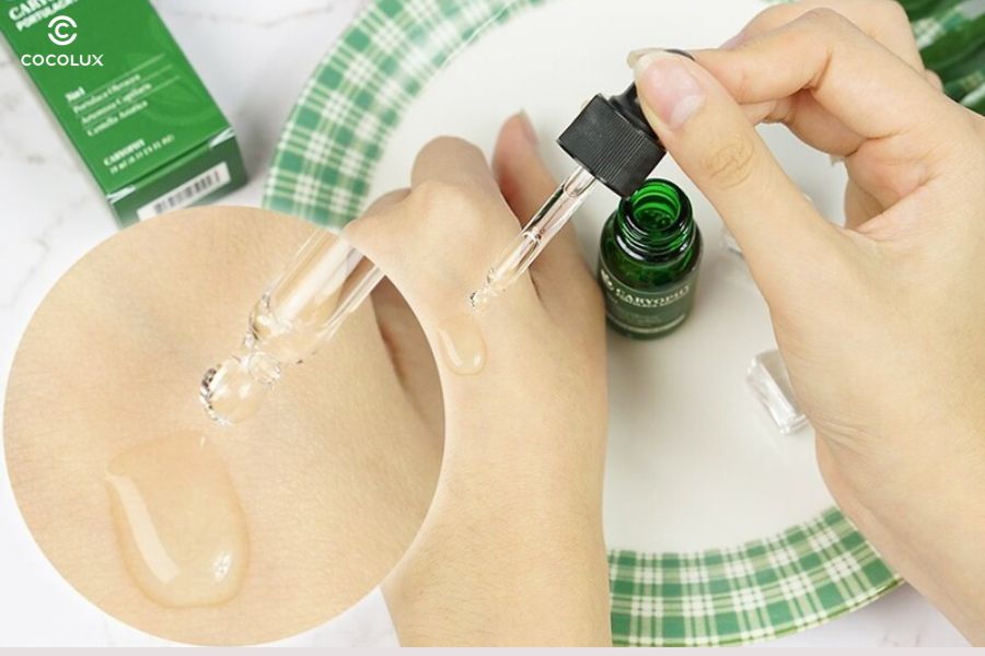 Kết cấu&nbsp;của tinh chất Caryophy Portulaca Ampoule 3in1