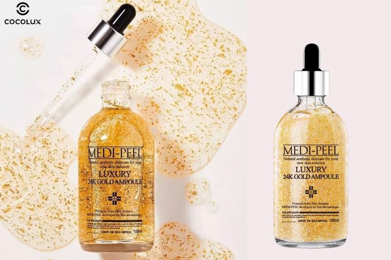 Kết cấu của Tinh Chất Medi-Peel Luxury 24K Gold Ampoule 100ml
