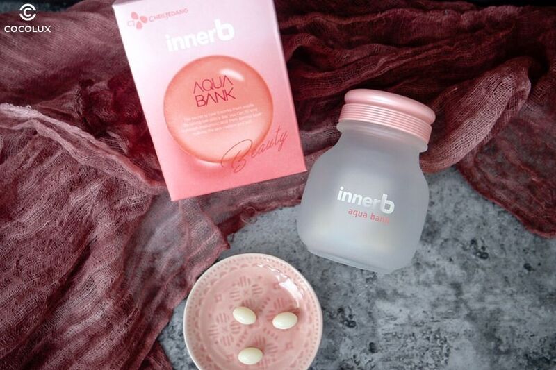 Kết cấu của viên uống InnerB Aqua Bank cấp ẩm