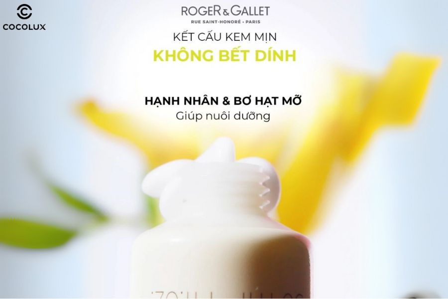 Kết cấu của kem dưỡng da tay Roger & Gallet