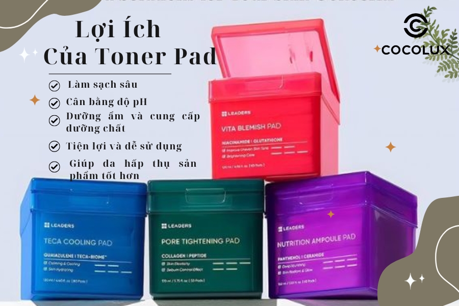 Lợi ích của Toner pad