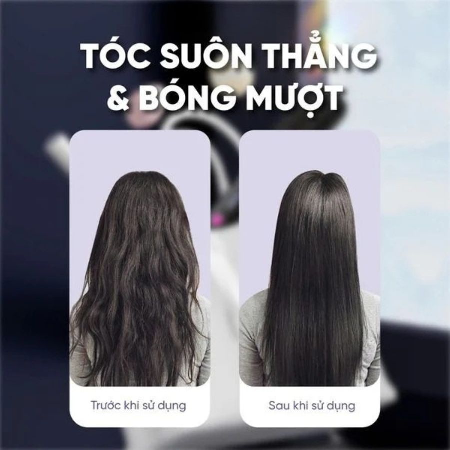Lược Điện Jary Ion Electric Hair Comb Không Dây - Màu Hồng