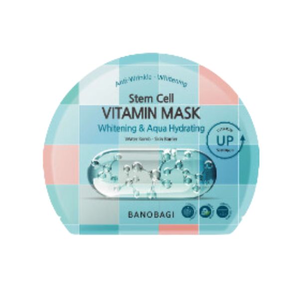 Mặt Nạ Banobagi Stem Cell Vitamin Mask - Whitening & Aqua Hydrating