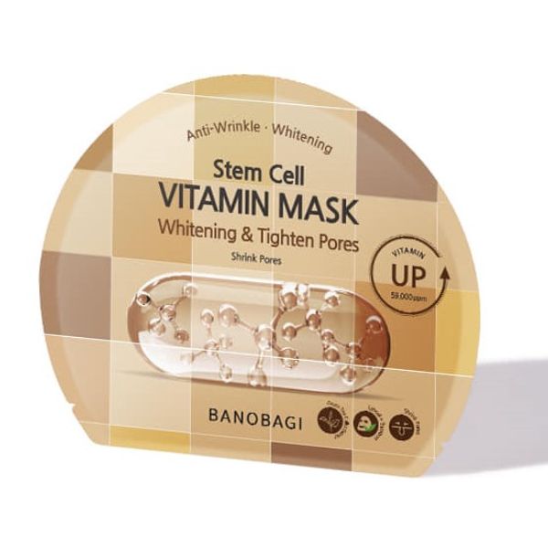 Mặt Nạ Banobagi Stem Cell Vitamin Mask - Whitening & Tighten Pores 