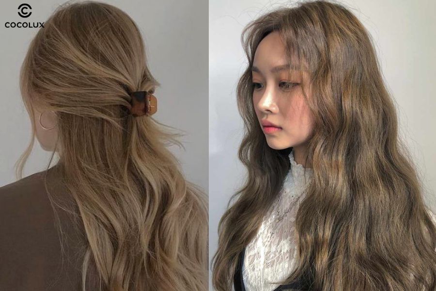 M&agrave;u n&acirc;u t&acirc;y thời thượng, phong c&aacute;ch gi&uacute;p gương mặt s&aacute;ng hơn m&agrave; kh&ocirc;ng cần tẩy t&oacute;c