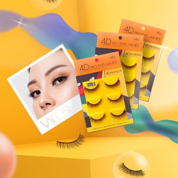 Mi Giả Vacosi Chuyên Nghiệp 4D Pro Eyelashes EV02