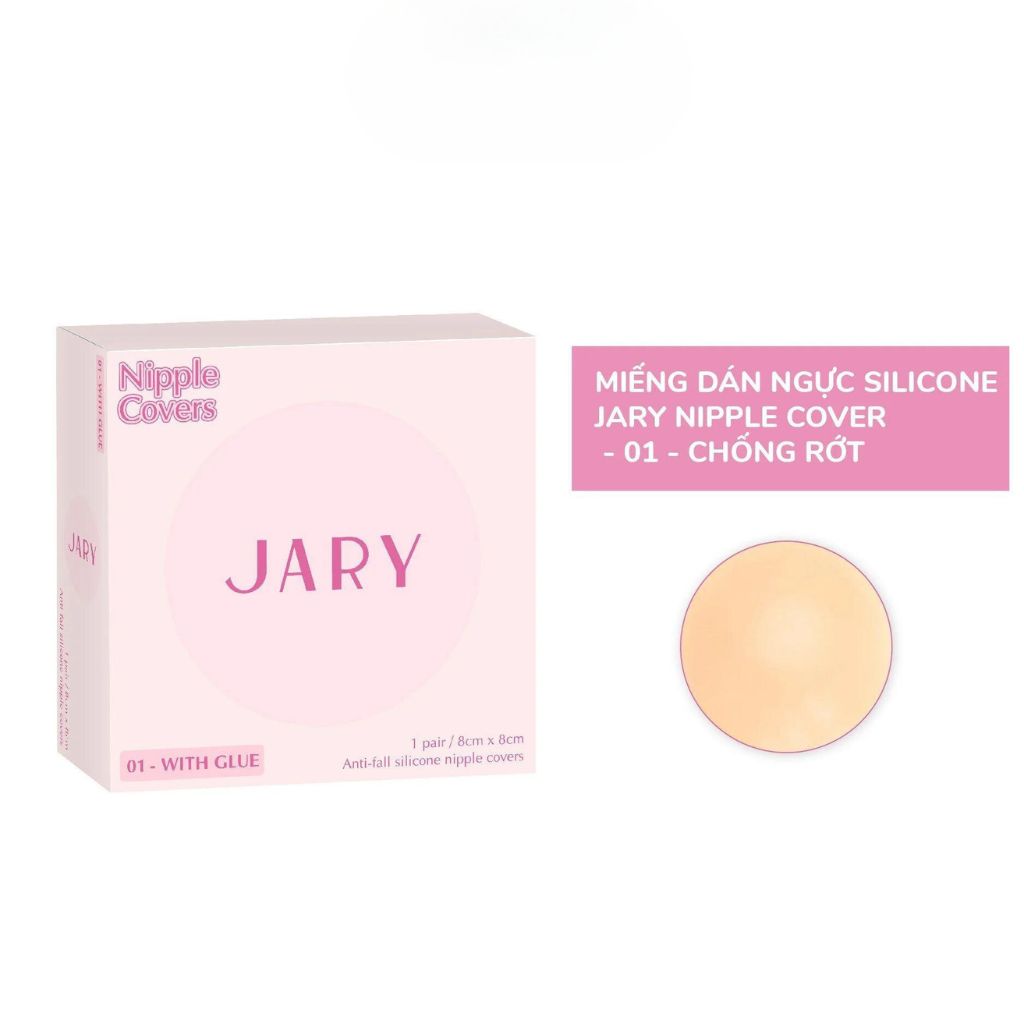 Miếng Dán Ngực Jary Silicone Jary Nipple Cover - 01 Chống Rớt