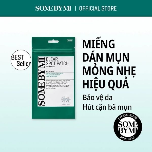 Miếng Dán Mụn Some By Mi Clear Spot Patch 18 PCS