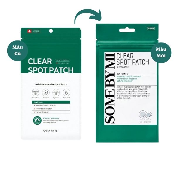 Miếng Dán Mụn Some By Mi Clear Spot Patch 18 PCS