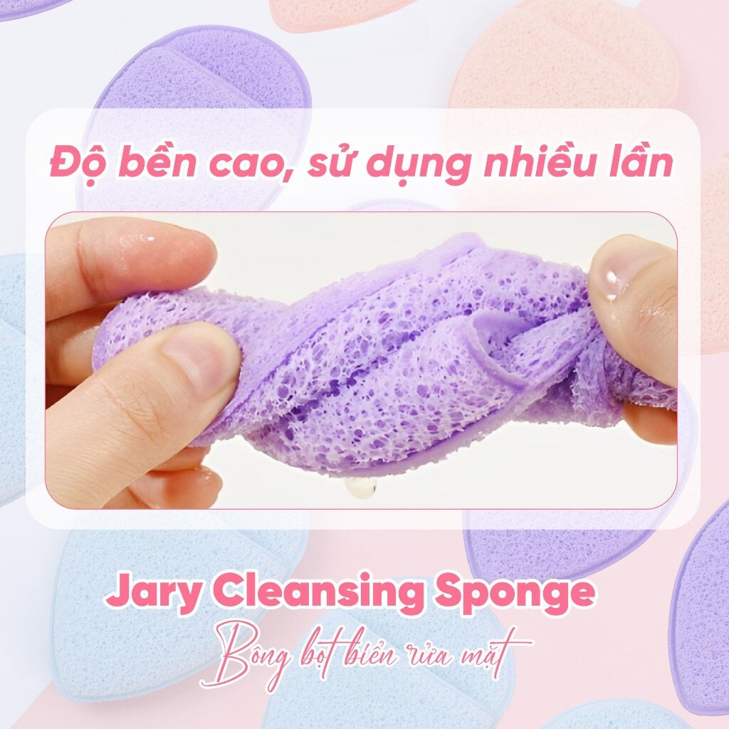 Miếng Rửa Mặt Jary Bọt Biển - CP03