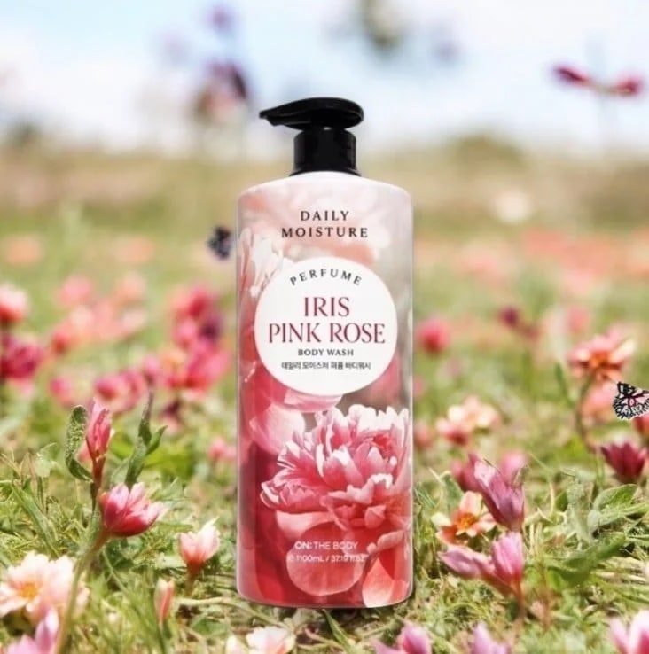 Mô tả sữa tắm On: The Body Perfume - Iris Pink Rose 1100ml 