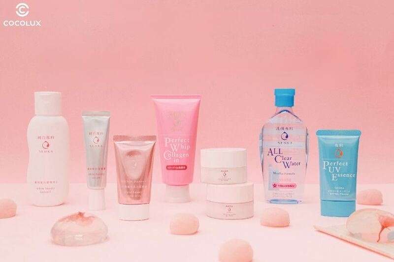 Một số sản phẩm đến từ thương hiệu Senka