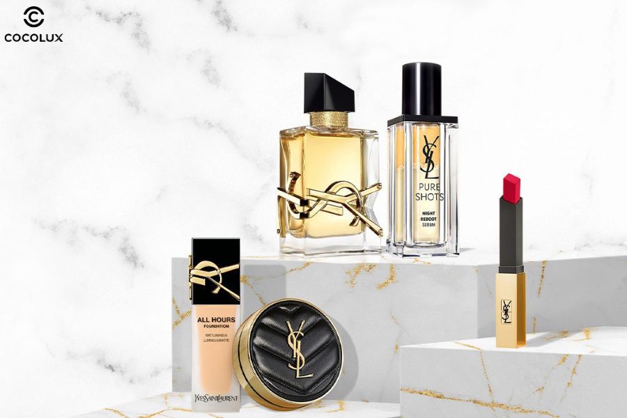 Một số sản phẩm đến từ thương hiệu YSL