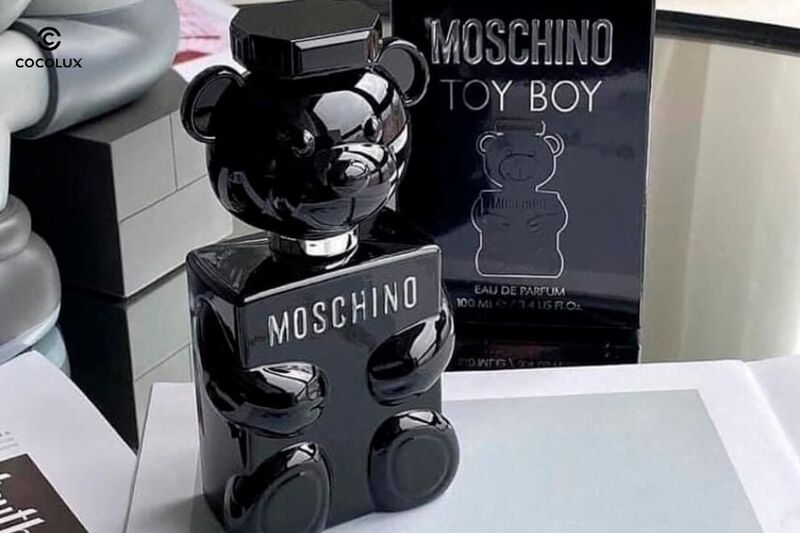 Thiết kế bao bì của Nước Hoa Moschino Toy Boy EDP