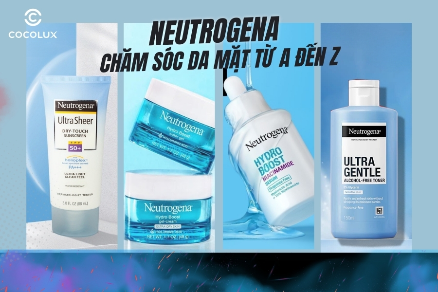 Neutrogena - Chăm S&oacute;c Da Mặt Từ A Đến Z Với C&aacute;c Sản Phẩm Nổi Bật