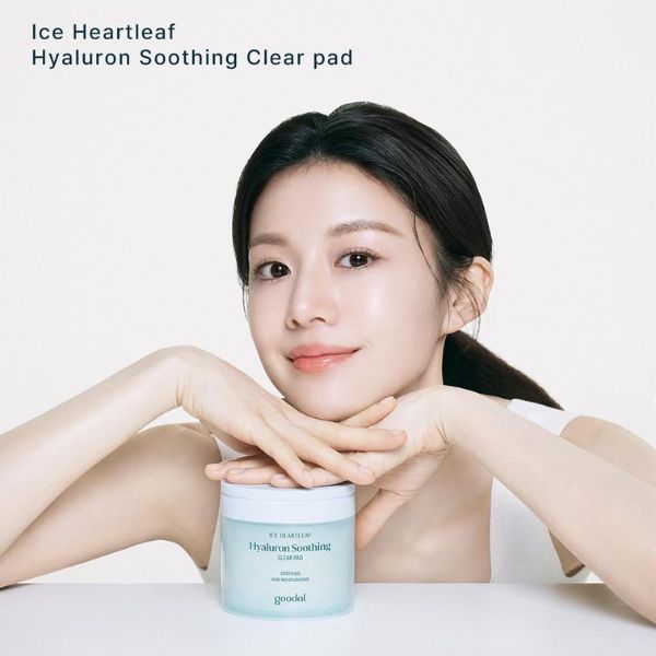 Nước Hoa Hồng Goodal Dạng Miếng Hyaluron Soothing Clear Toner Pad