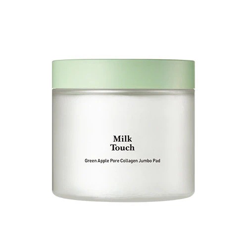 Nước Hoa Hồng Milk Touch Dạng Miếng Toner Pab Green Apple Pore Collagen Jumbo Pad