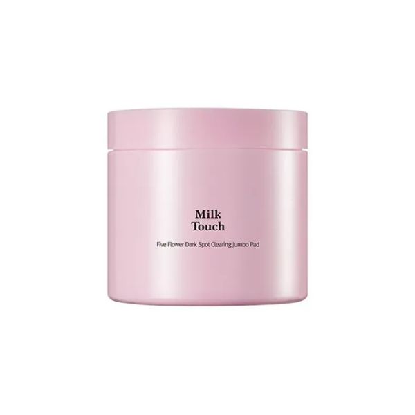 Nước Hoa Hồng Milk Touch Dạng Miếng Toner Pad Milk Touch Five Flower Dark Spot Clearing Jumbo Pad