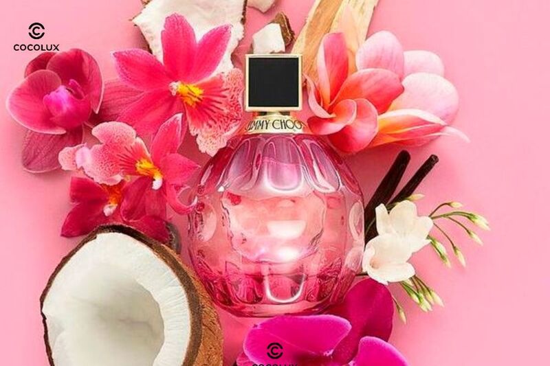 Thiết kế bao bì của Nước Hoa Jimmy Choo Rose Passion EDP 