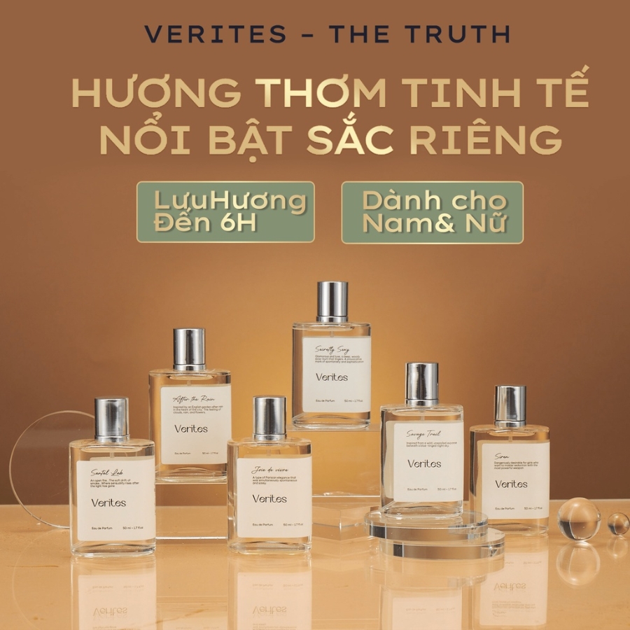 Công dụng của nước hoa Verites