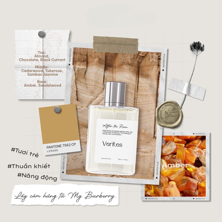 Nước Hoa Verites After The Rain Inspired By My Burberry 50ml