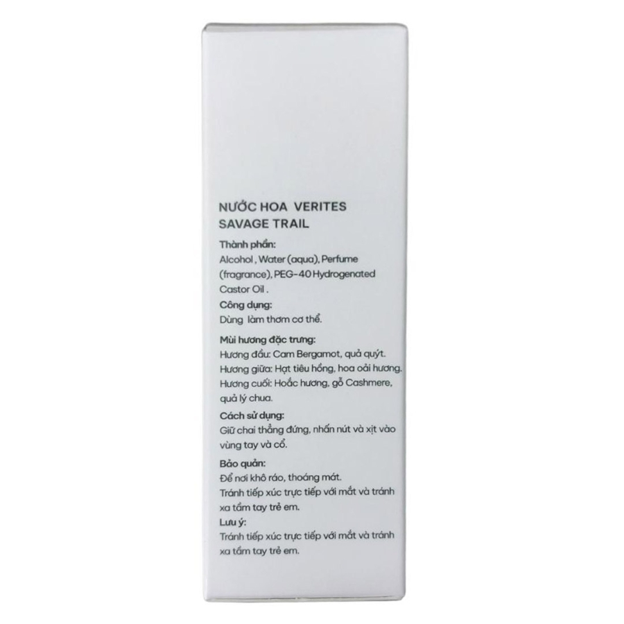 Nước Hoa Verites Savage Trail Inspired By Dior Sauvage 50ml