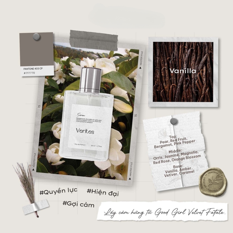 Nước Hoa Verites Siren Inspired By Good Girl Velvet Fatale 50ml