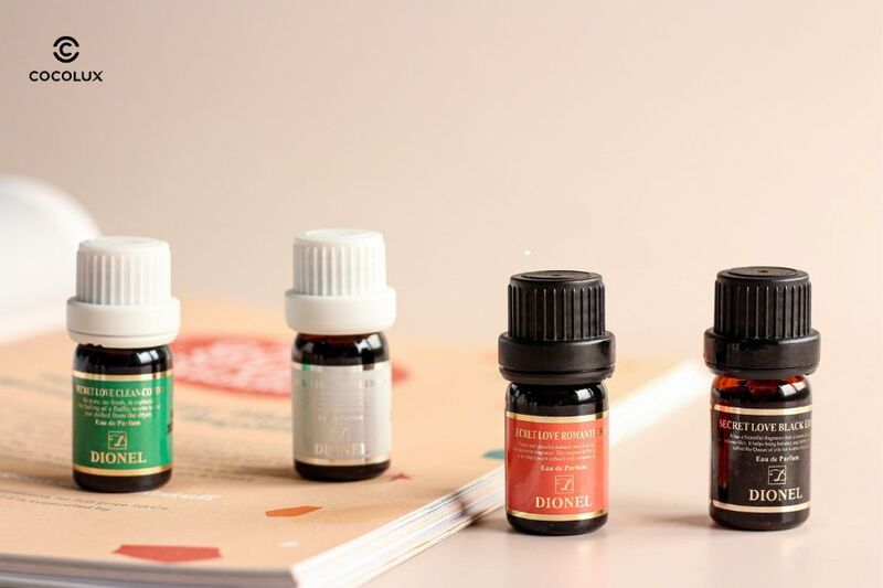 Thiết kế bao b&igrave; của Nước Hoa V&ugrave;ng K&iacute;n Dionel Secret Love